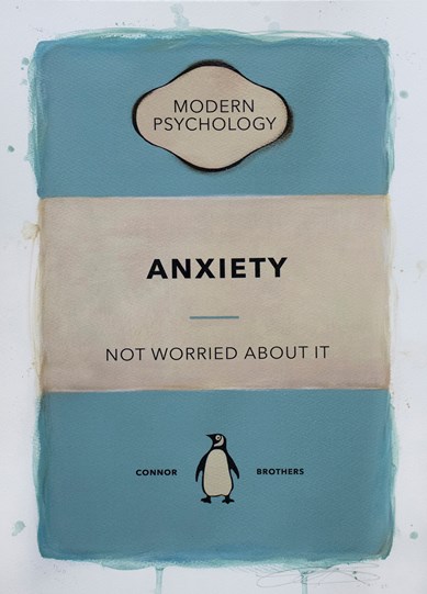 Anxiety by The Connor Brothers - Hand Embellished Limited Edition